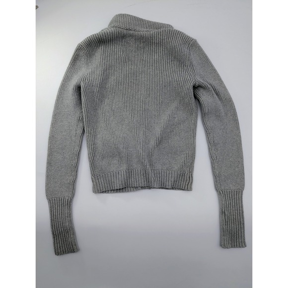 American Eagle Outfitters Kids Girls Gray Button Front Cardigan Sweater XS TP - Picture 9 of 10